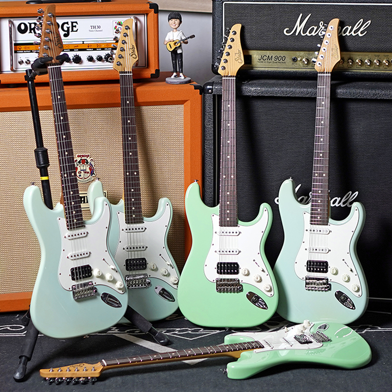 [Qinlu Musical Instruments] Suhr Classic S American-Made Handmade Sonic Blue Genuine Electric Guitar Special Price in Stock