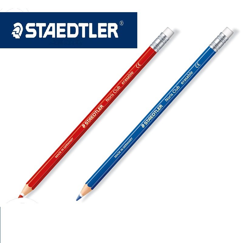 StaedLou polishable color pencil STAEDTLER 144 anime colored lead painting erasable red and blue pencil