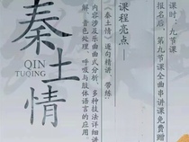 Teacher Zhao Sheng teaching team Wei Shan kept the nine lessons of Qin Turn and the sentence of the video