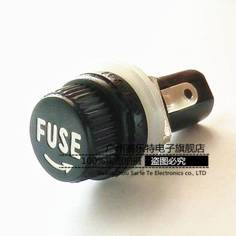 Insurance tube holder 5 * 20 5X20mm 10A 250V fuse base fuse high temperature resistant