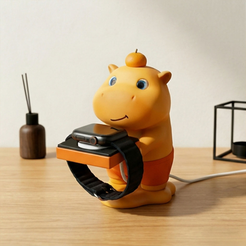 Suitable for Apple Watch Charger Stand Huawei Gt6/Gt5 Base S4 Redmi Watch6 Capybara Lulu
