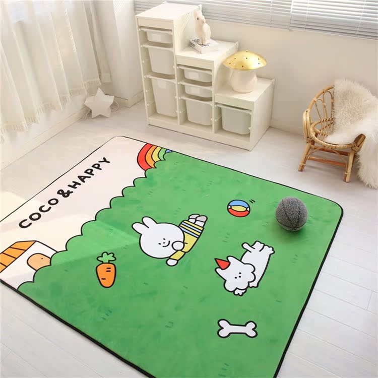 Cartoon Space History Nubi Jump House Slow Rebound Ground Floor Room Sofa Children Climb The Game Mat Can Be Machine Washable
