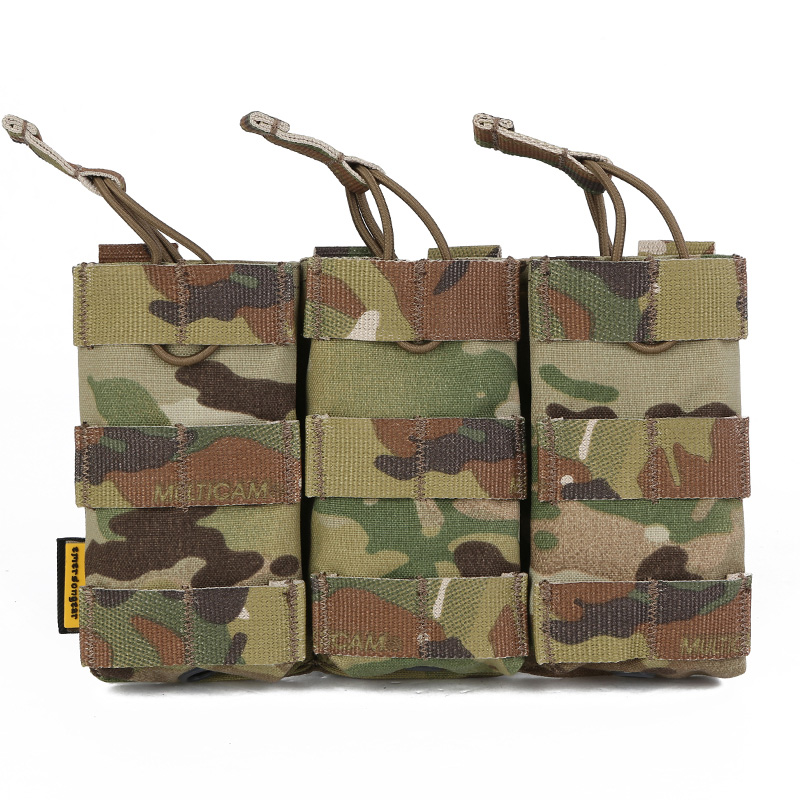 Love Merson Military Fans MAG Style Module MOLLE System Triple Pack 5 56MM Play Jacket Outdoor Tactical Camouflares
