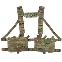WST Military Fans Outdoor Tactical Vest MOLLE Split Tactical Suspender 34Alpha Chest Hanging Belly Vest