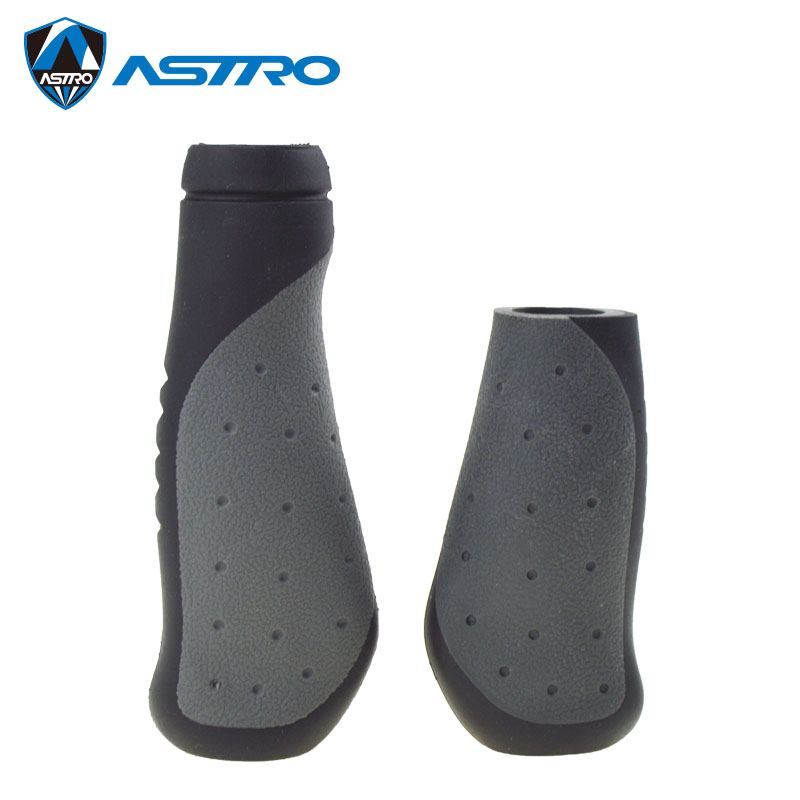 Astro Bike handlebar cover Mountain bike handlebar gloves Variable speed turn handle Rubber comfortable meat ball riding non-slip shock absorption