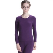 Shu cảm giác đồ lót womens 8210 tròn màu tinh khiết bông lycra ấm mùa thu quần quần áo mùa thu mới đặt bông áo len.