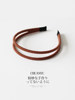 Kawano Japanese and Korean knitted wool hair hoop new simple and fashionable hair hoop for women's daily wear high skull headband hair accessories