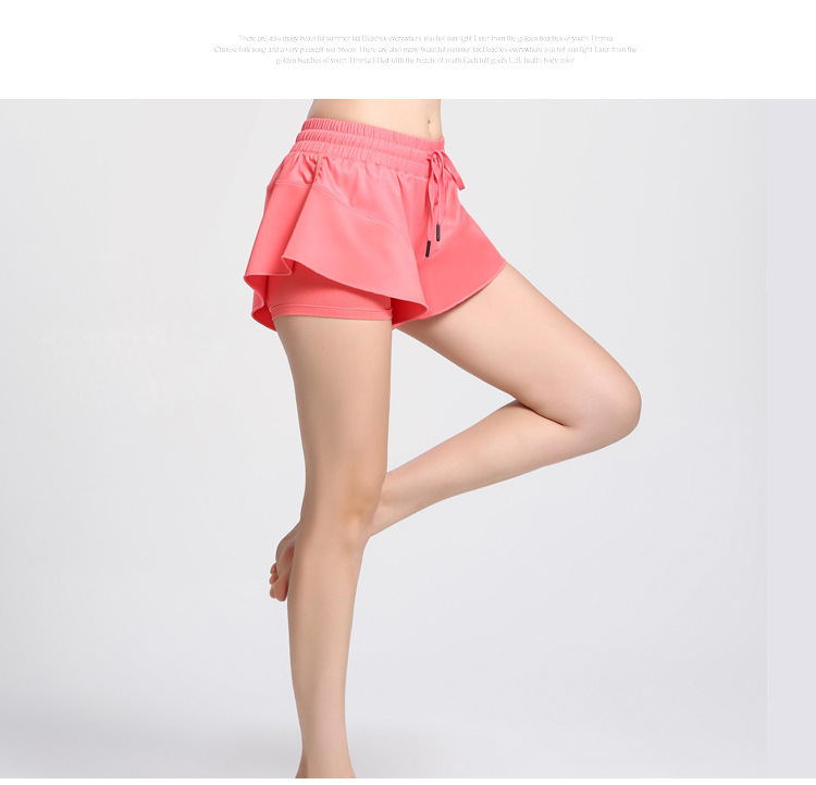 Quần short thể thao dành cho nữ Quần áo nhanh khô Chạy bộ chống nắng Quần yoga bãi biển Marathon Năm quần Quần short thể dục Phụ nữ - Trang phục thể thao quần áo thể thao nữ