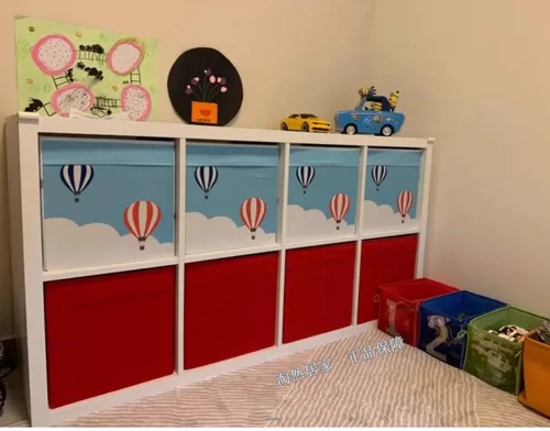 Ikea, ящик для хранения, игрушка, ткань, корзина для хранения