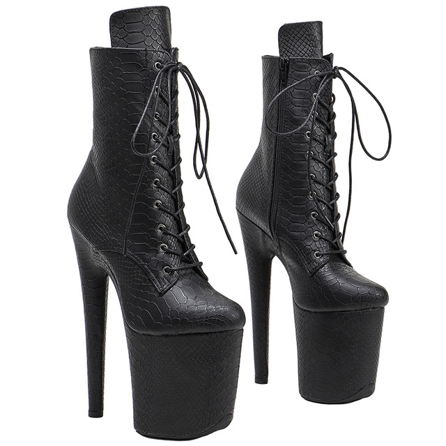 Leecabe's new custom pole dance new high-heeled dance boots goddess super high heels versatility knight boots 3B