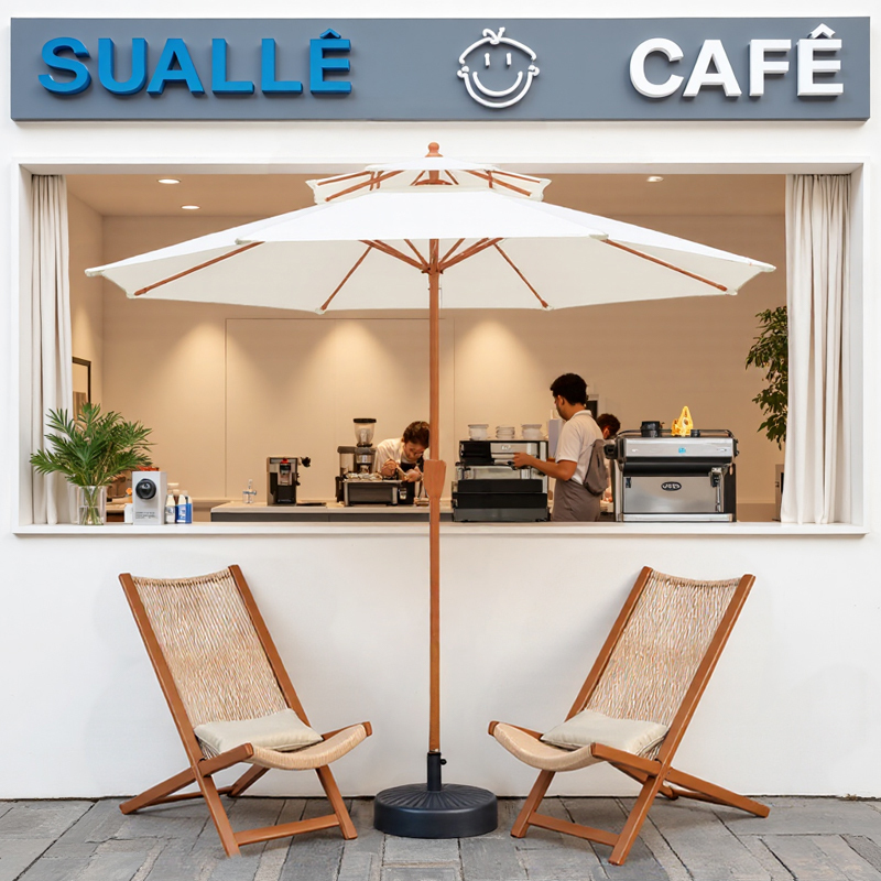 Outdoor Parasols, Umbrellas for Shop Entrances, Patio Umbrellas, Large Outdoor Folding Center Pole Umbrellas, Balcony Camping Umbrellas