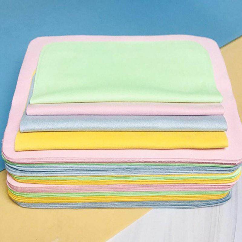 Deer leather suede glasses cloth large sheet soft thickened with glasses cloth wipe mobile phone screen lenses anti-fog glasses cloth