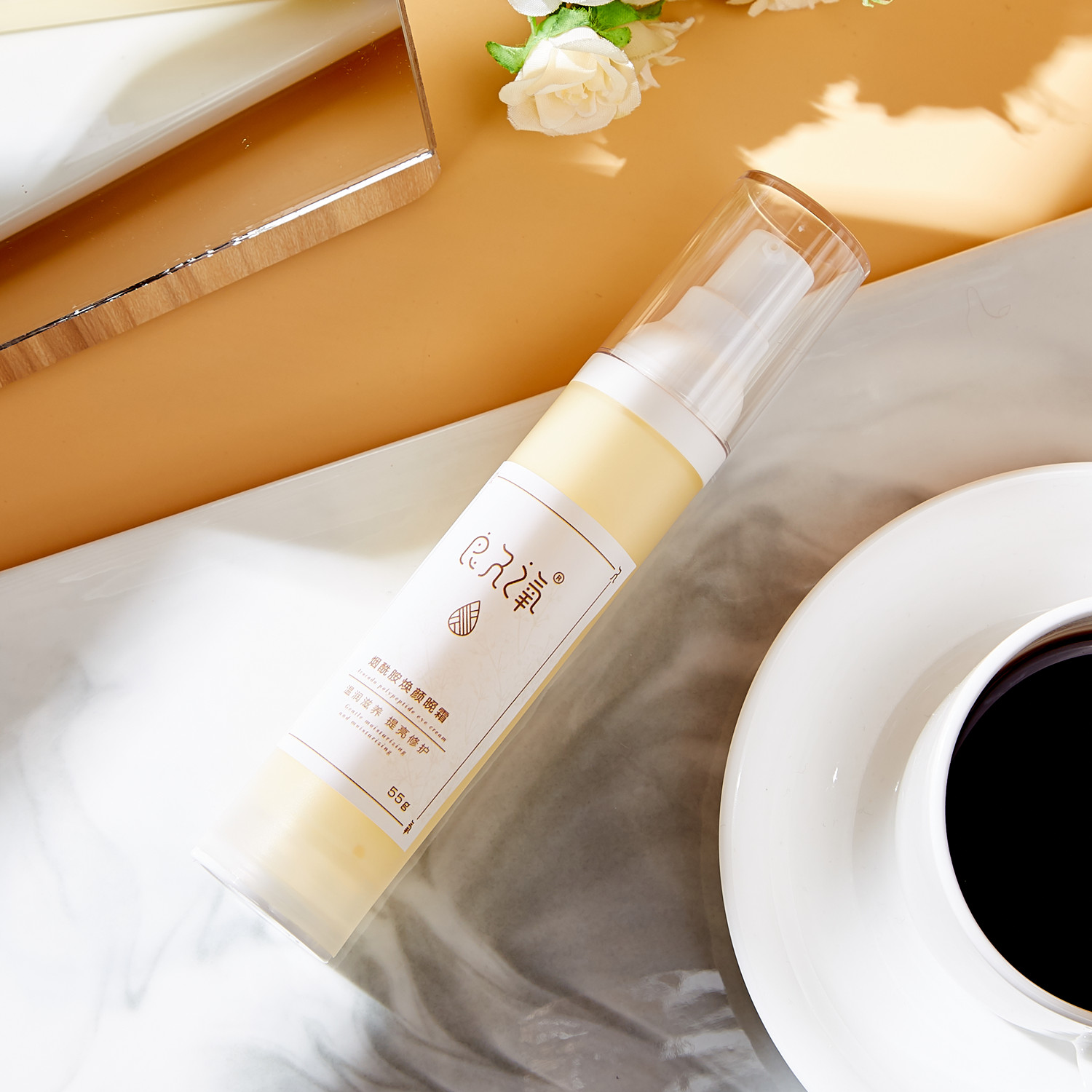 Oxygen Home Nicotinamide Night Cream Rose Hip Oil Cream Moisturising Anti-Aging Brightening Pore 55g - Kem dưỡng da cấp ẩm cho da khô