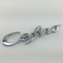 Suitable for the deity CEFIRO car logo A33A32 style English letter logo backup tail box sticker logo