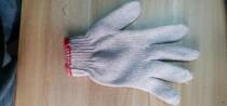 Gloves labor protection wear-resistant work thickened thin white cotton yarn and cotton thread labor workers men working on the construction site