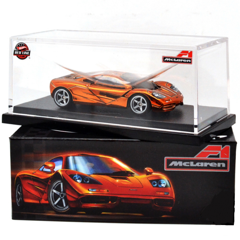 Hot Wheels Rlc 1/64 Mclaren F1 Electroplated Orange Hot Wheels Rlc 1/64 Mclaren F1 Electroplated Orange