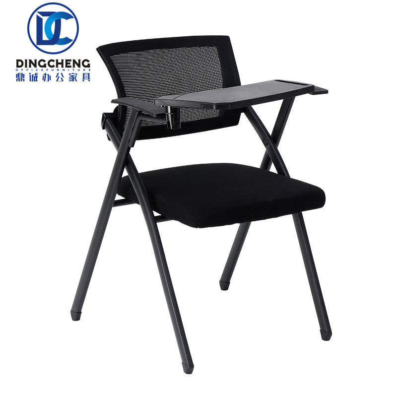 Nanning Folding Training Chair With Writing Board Meeting Chair With Small Table Board Chair Breathable Comfort Office Meeting Chair-Taobao