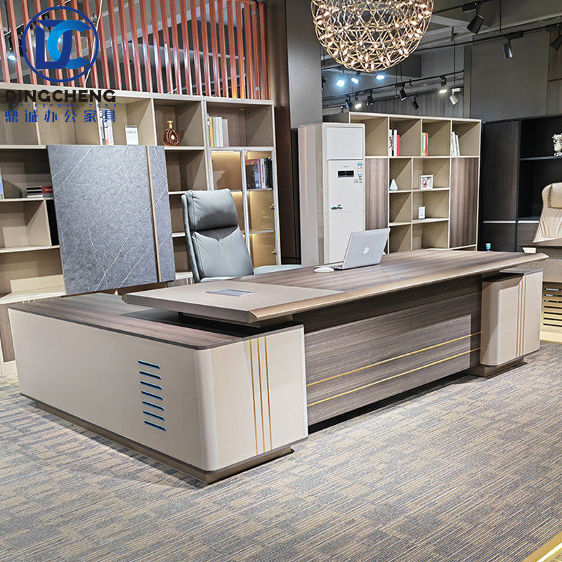 Office furniture minimalist modern Banquet boss desk and chair portfolio manager table desk head table