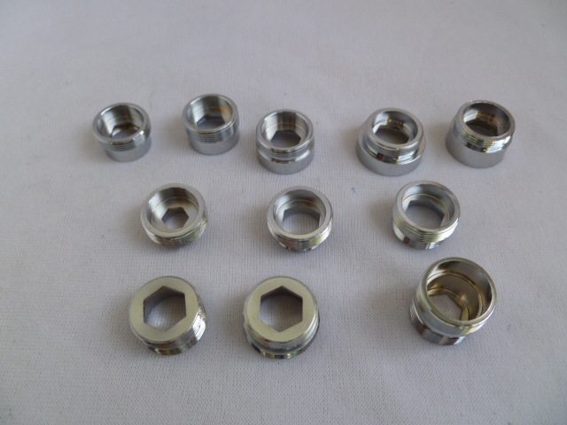 Changing diameter 4 6 points M20 22 24 24 28 32mm water nozzle fine tooth tap accessories Joint inside and outside converting copper