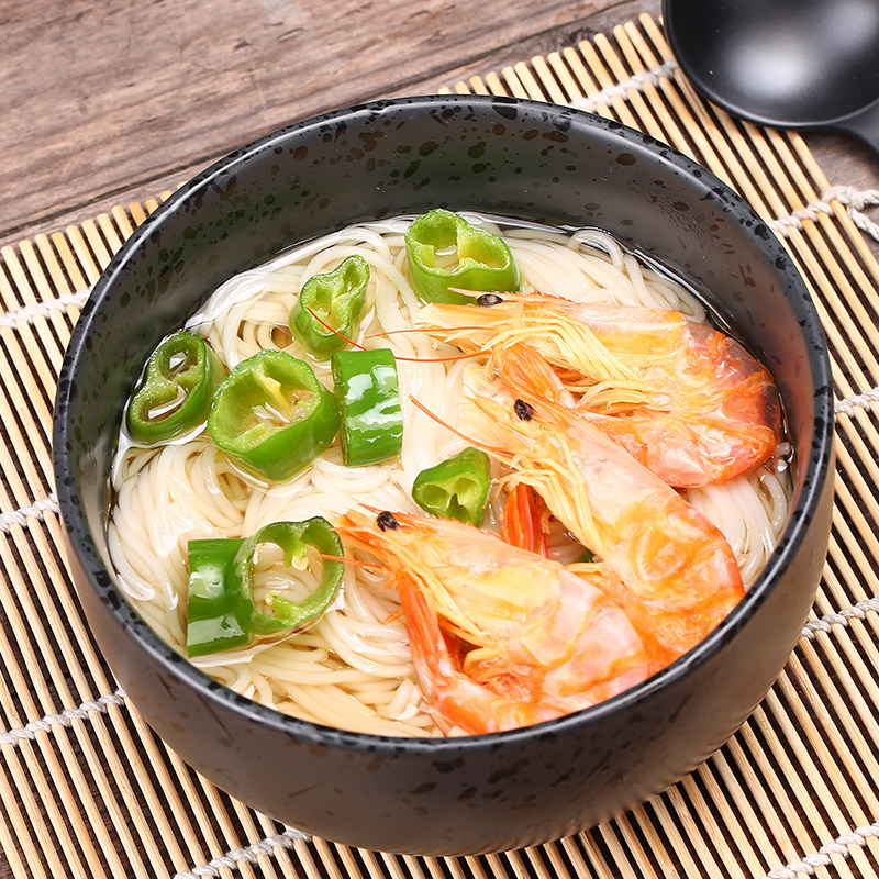 Old blacksmith Wenzhou special production in coarse powder dry rice flour fried rice powder Tommy line bridge handmade dry rice thread 3 catty