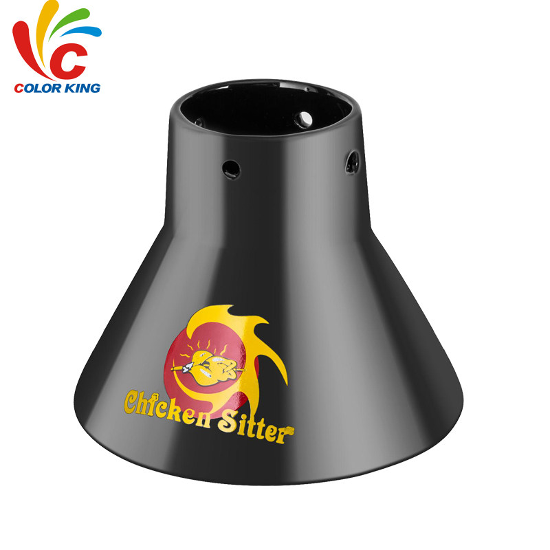 Ceramic grilled chicken bottle can be loaded with seasoned smoked chicken grill Barbecue Grill accessories Chicken Sitter