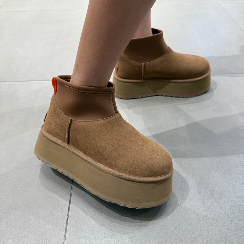 [Special Offer] Authentic Ugg Women's Warm Thick-Soled Mini Ankle Boots for Autumn and Winter, Snow Boots 1168170