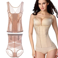 Phần cơ thể định hình phù hợp với cơ thể chia corset cơ thể sau sinh Bụng cơ thể đồ lót eo hông bụng săn chắc áo ngực cho bé bú