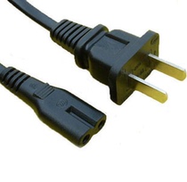 Desktop computer power supply Samsung display adapter power supply original wire 2 pins 2 pins 2 holes 2 holes