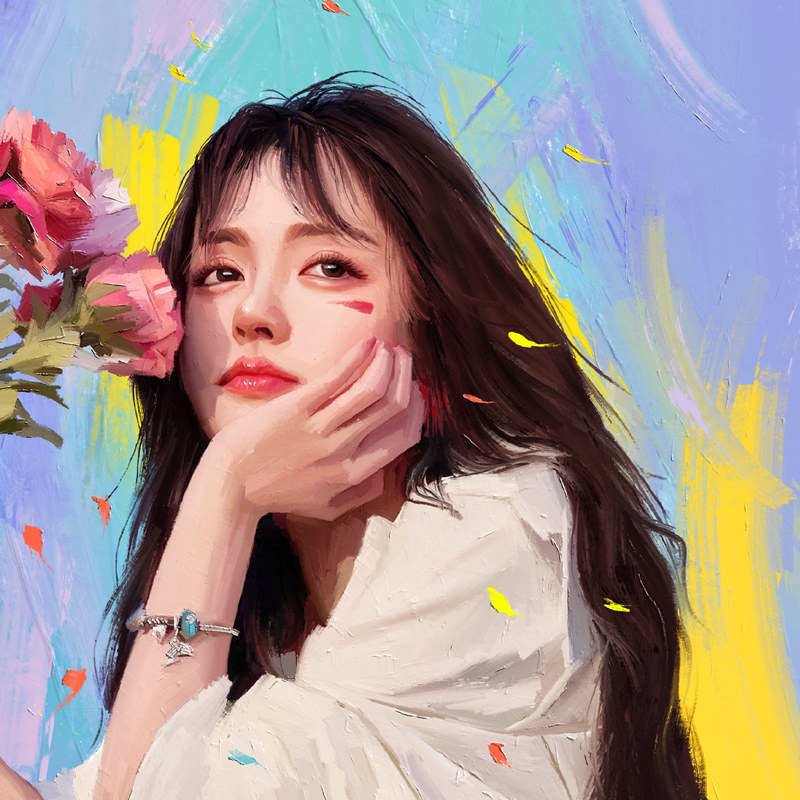 Love Drawing Son Portrait Portrait drawing Hand-painted Drawing Sub painting Painting Custom Photo Character Portrait custom live-action photo