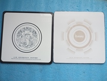 Original Grans microwave oven accessories Flat bottom ceramic plate microcrystalline plate 26X26CM no turntable microwave oven bottom plate