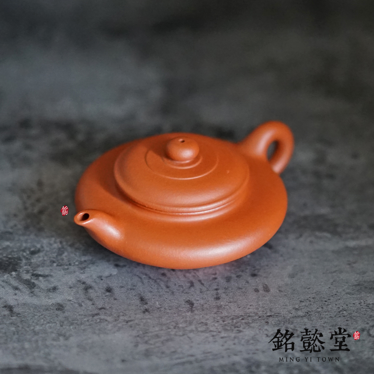 (name-hall) Yixing Purple Sand Teapot and Imaginary Flat Pot = Store Gyeongt Price =