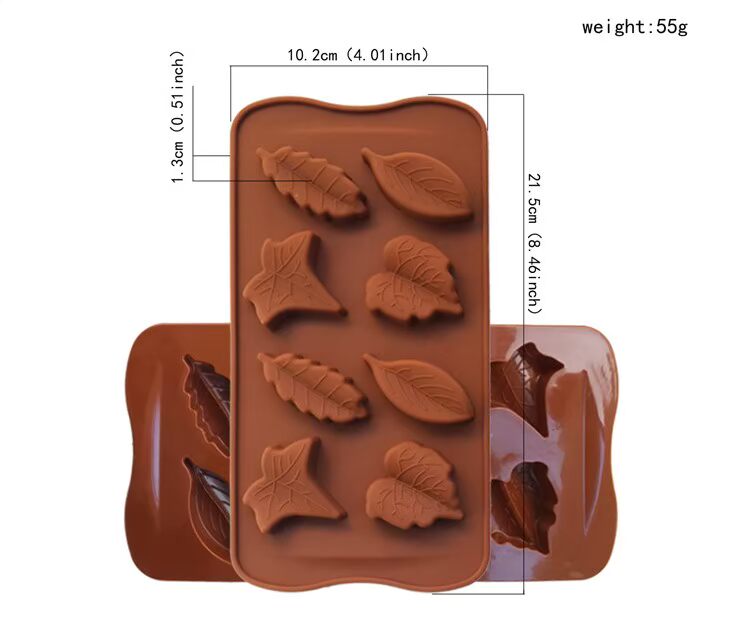 Dễ dàng phát hành khuôn tự làm xà phòng làm bằng sô cô la khuôn silicone nướng tim phim hoạt hình bánh quy thạch bánh pudding khay làm kem