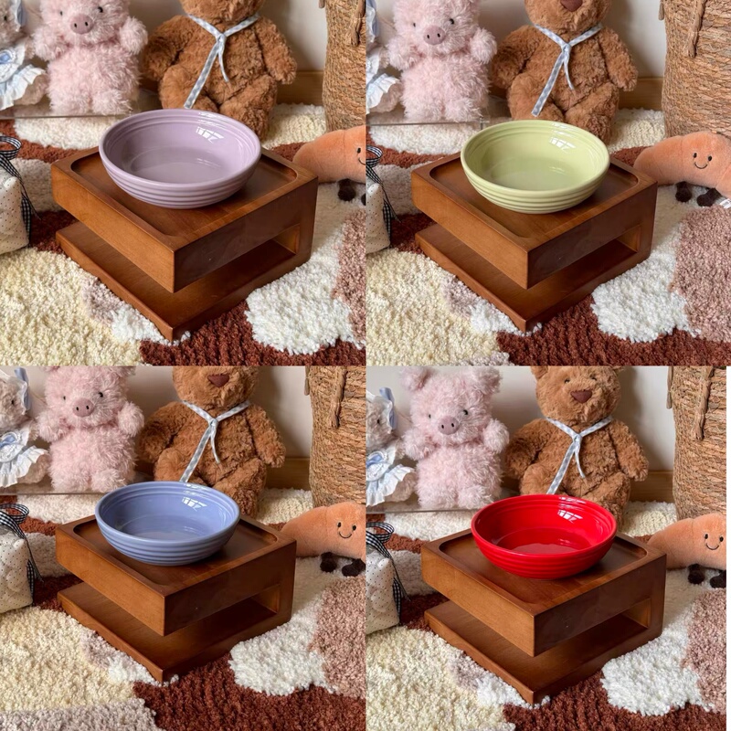 Baby Phoede Berry Bowl Cat Bowl Food Bowl Bp Berry Bowl Pet Drinking Water Bowl Rice Bowl All-Ceramic Lead-Free Porcelain
