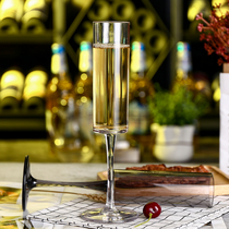 Acrylic champagne cup Creative goblet Household glass champagne cup PC cocktail cup Transparent anti-drop bar cup