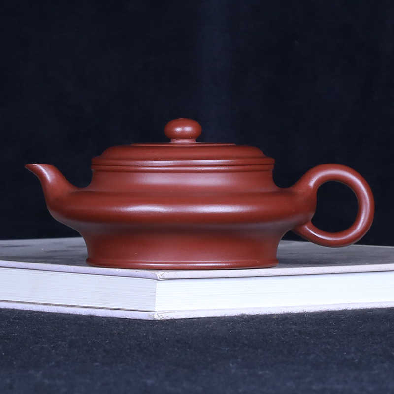 台湾回流 紫砂製 手作り 楊宝年祥雲壺 茶壺 酒壺 急須 茶道具 館蔵珍品