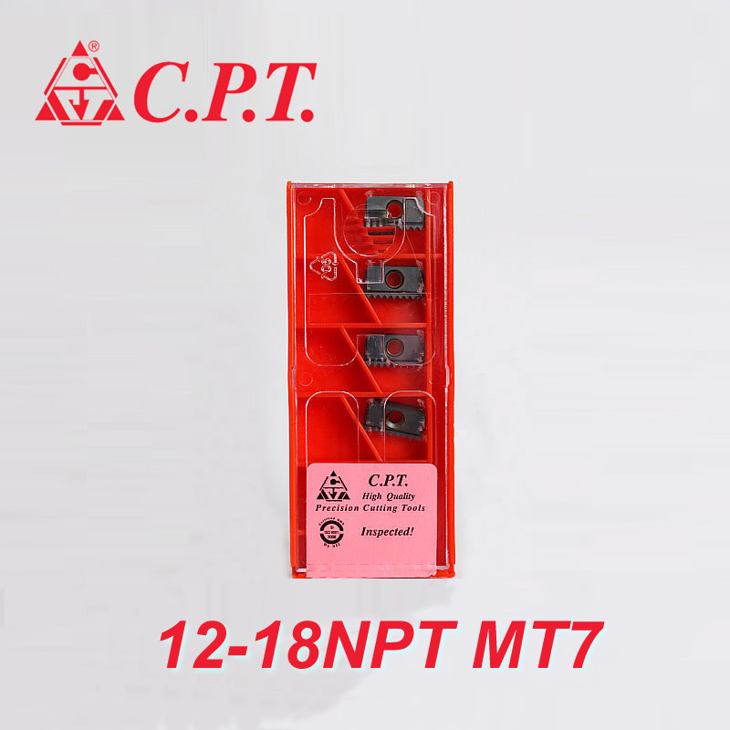 Germany CPT Israel Carmex Thread milling blade Comb blade 12-18NPT MT7