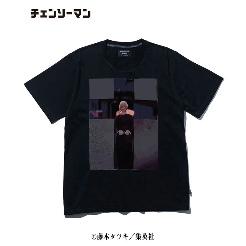 Japanese Original Independent Anime Two-Dimensional Chainsaw Man Makima Printed Loose Cotton Short-Sleeve T-Shirt