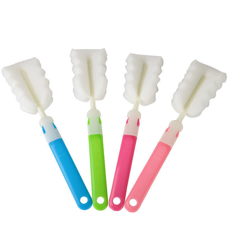 Detachable long handle cup brush Bottle brush Kitchen brush Sponge brush Teacup brush Cup brush Glass cleaning brush