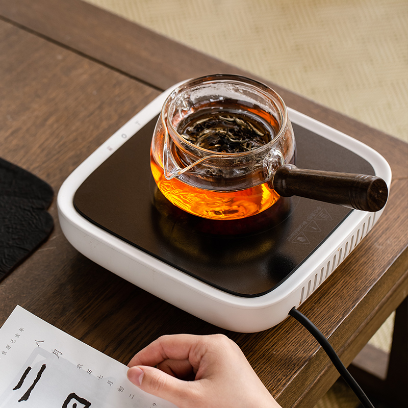 The Japanese side of heat - resistant glass teapot single pot of rotating filter tank electric TaoLu cook kung fu teapot The teapot