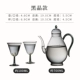 Yunshu cổ phong cách Song tinh khiết thủ công thủy tinh cao borosilicate giữ bình lọc trà pha ấm trà ấm rượu ấm bộ trà - Trà sứ