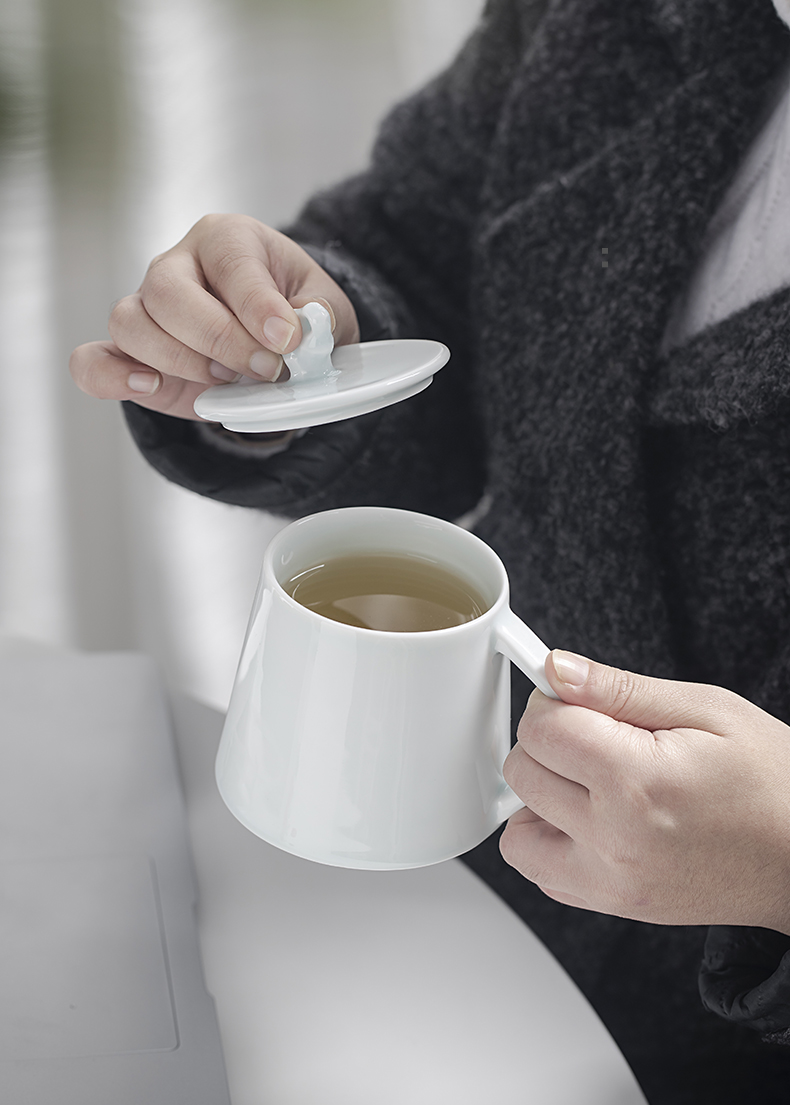 Cloud hill operation manual cup of jingdezhen ceramic mugs creative glass office to send the cup a cups