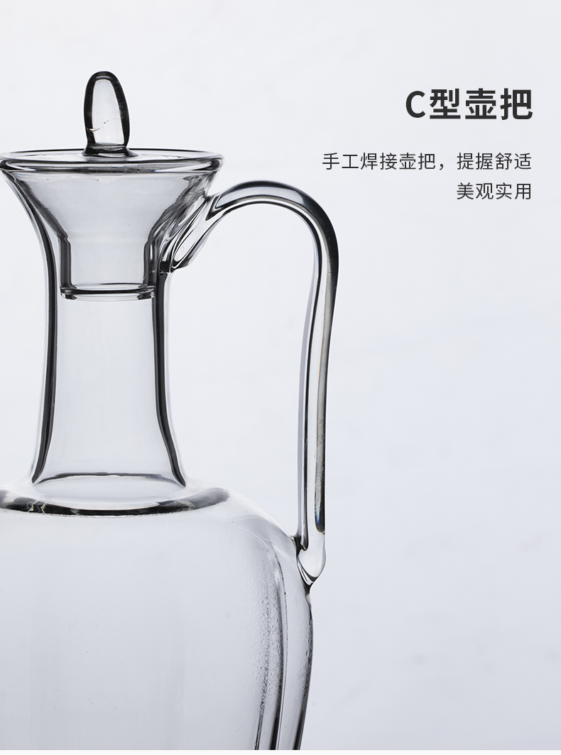 Tea set household manual imitation song dynasty style typeface cooked melon leng ewer heat - resistant glass teapot household electrical heating TaoLu teapot