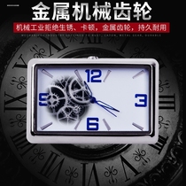 Suitable for solar car clock luminous car electronic clock high-precision wiring-free fatigue driving reminder