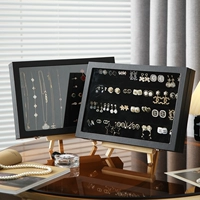 Серьги, коробка для хранения, высококлассная коробочка для хранения, изысканное кольцо, вместительное и большое ожерелье, стенд