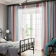 Curtain xong tối giản hiện đại rìa Địa Trung Hải Bắc Âu màn phòng ngủ American phòng khách rèm cửa màu đỏ mạng mới - Phụ kiện rèm cửa