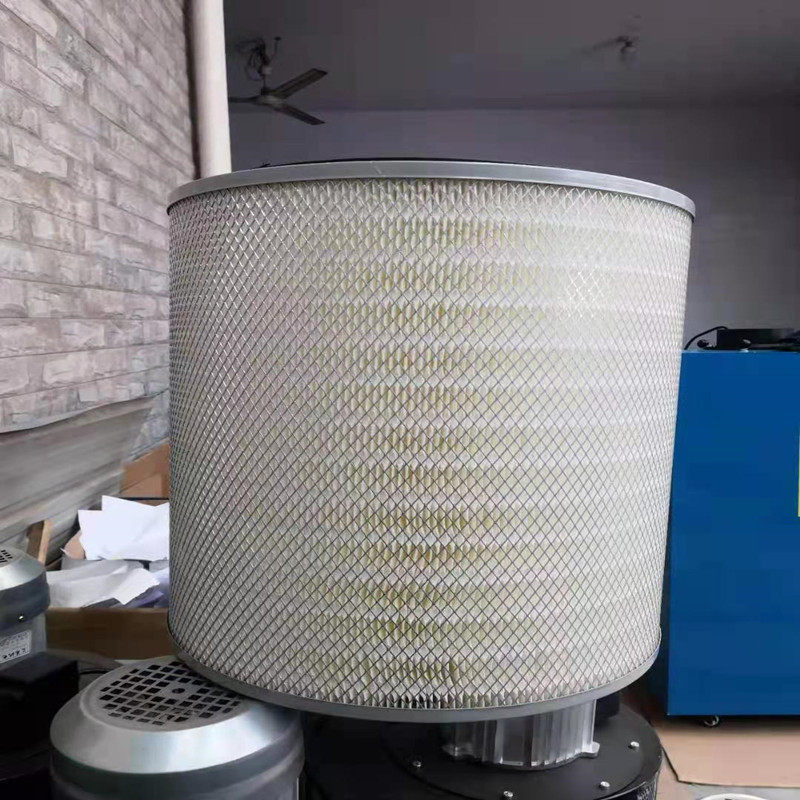 Welding smoke purifier filter core mobile dust removal filter washable unwoven polyester fiber industrial filter barrel
