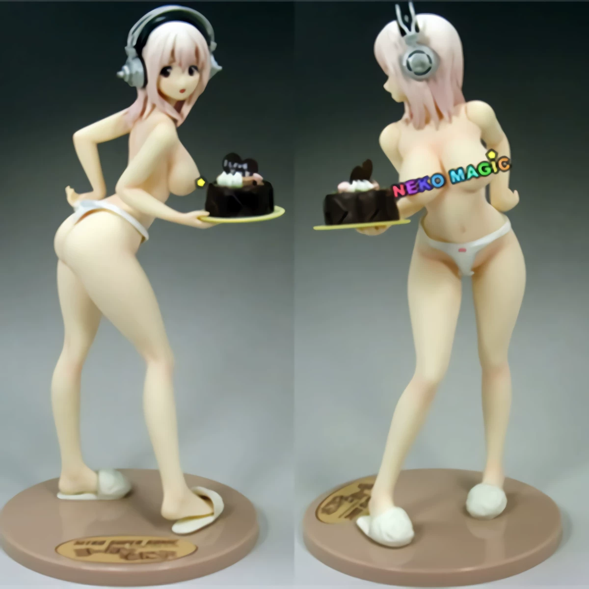 Фигурка Super Sony Cake Sonoko 22 см (съёмная) — декоративная модель в позе горничной на День святого Валентина