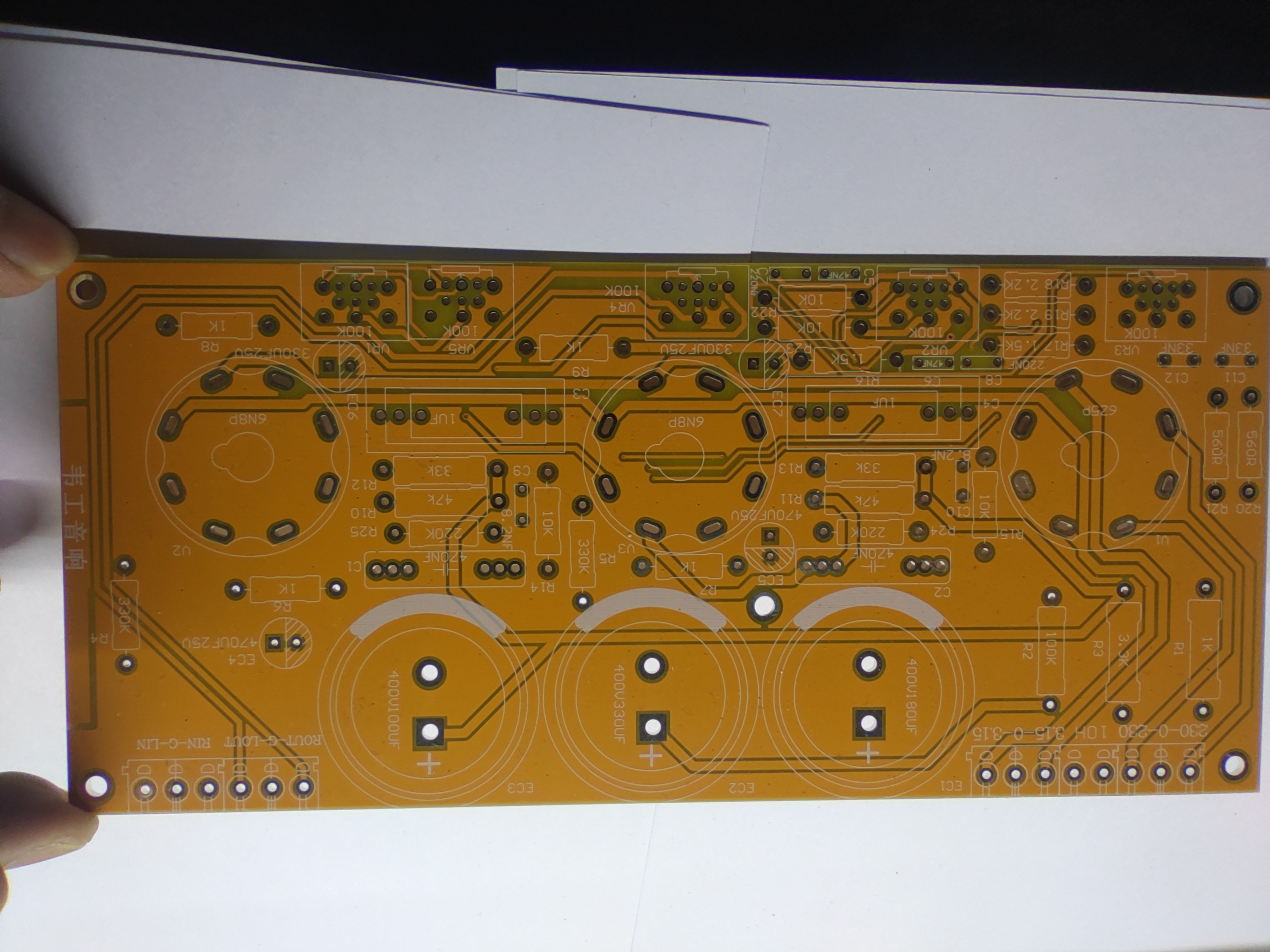 6SN 7 6N8P tube tube pre - tube tube tube tube tube pre - tune tone board bold precursor 6Z5 choppy flow