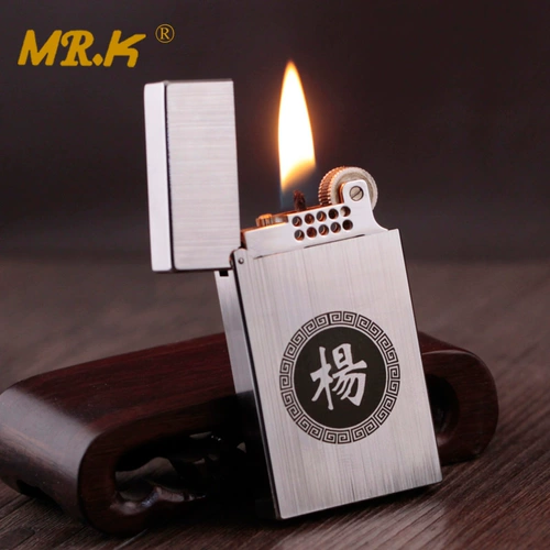 Ультратонкая медная ветрозащитная зажигалка ручной работы на керосине, делается под заказ, подарок на день рождения