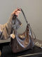 Charlit Keitn Niche Double-Shoulder Underarm Shoulder Bag Light Luxury Genuine Leather Bag for Women 2026 New Crossbody Bag